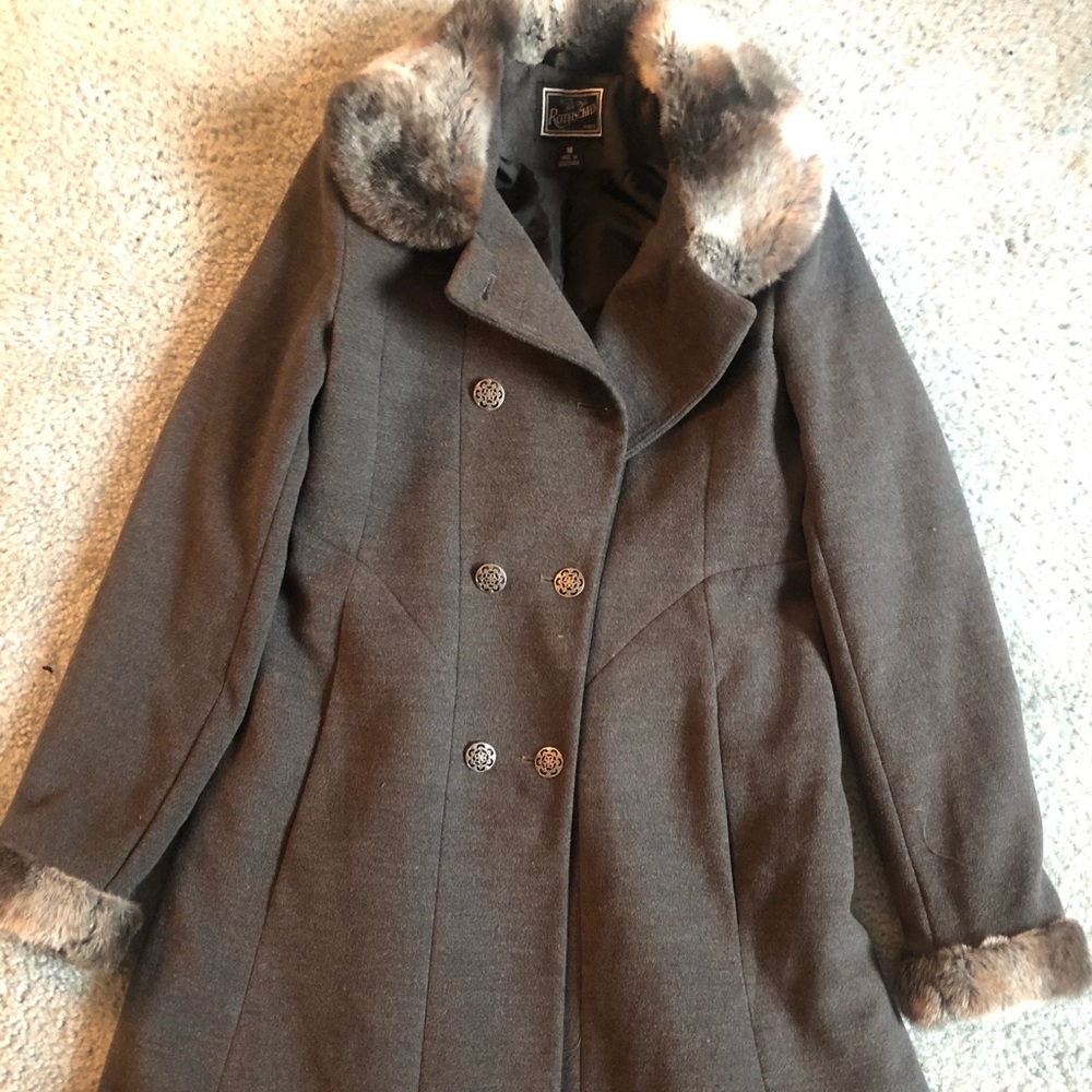 Girls Gray Coat